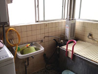 お風呂工事のリフォーム前